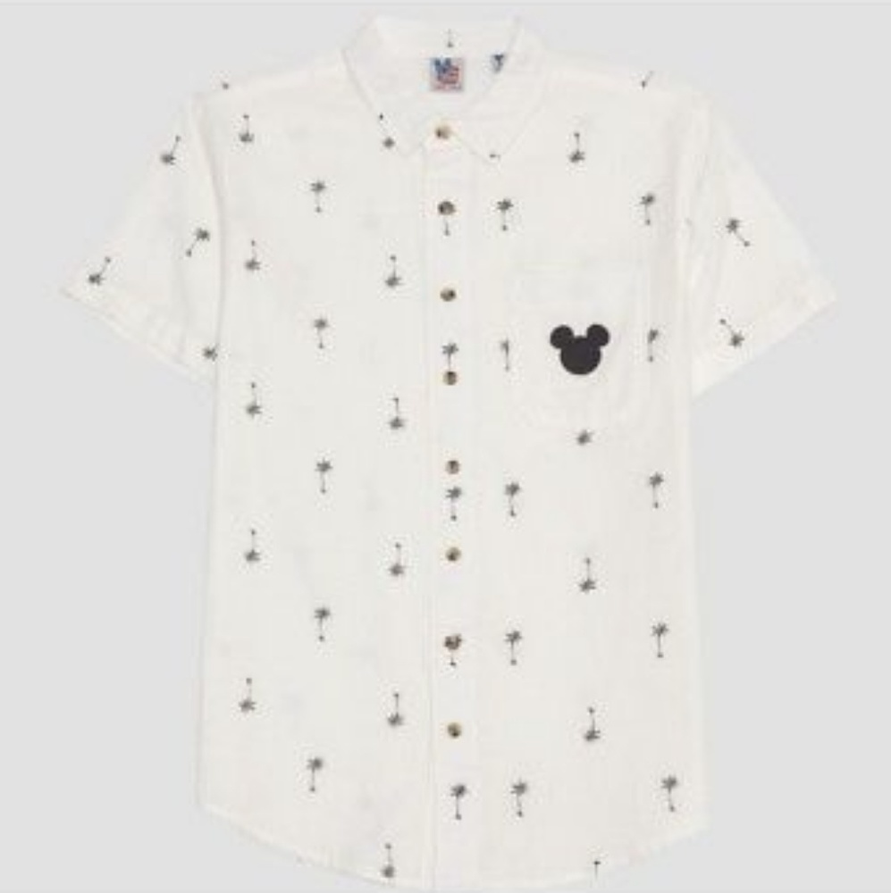 Mickey vintage feel button down